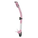 Pro Dry II snorkel w/ purge and quick release keeper - Soft Pink