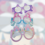 Mermaid-Themed Funny Paper Glasses