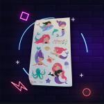 Mermaid Temporary Tattoos