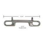 4 3/4 Stainless Steel Double Ender Ergonomic