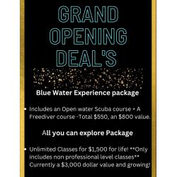 Deluxe Open Water Package