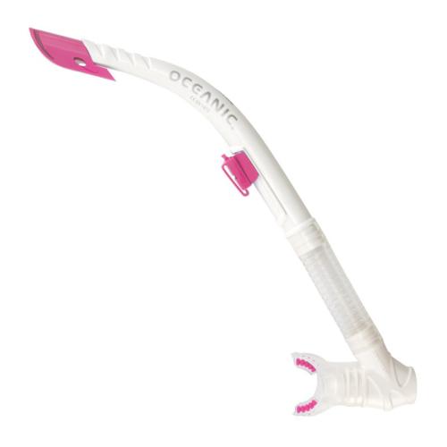 Oceanic Arid Snorkel White/Pin