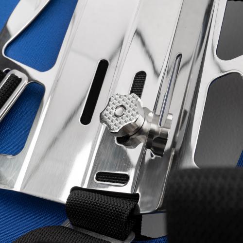 EZ NUTS - SS SCALLOPED THUMBWHEELS (SET)