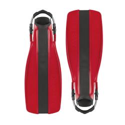 FINS XT - XLARGE S/S STRAP W/SWIVEL BUCKLE RED