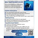 Self Sufficient Diver