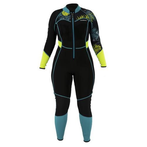 Akona 3/2mm WOMEN'S Front Zip - Tropic Line