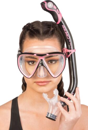 Cressi Ikarus & Orion Mask & Snorkel Set