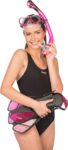 Cressi Bonete Pro Mask, Snorkel & Fin Set