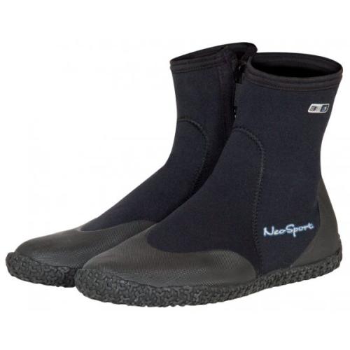 7mm Hi Top Zipper Boots