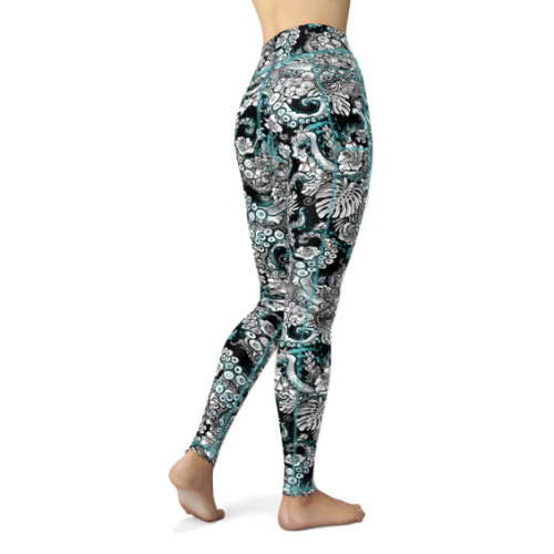 Spacefish Army Leggings 