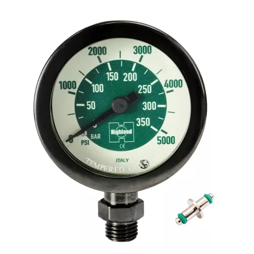 2.0" PVD Brass & Glass SPG - Dual Scale