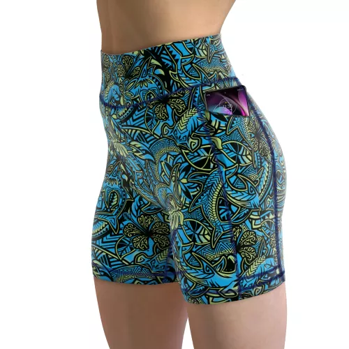 Spacefish Army Shorts
