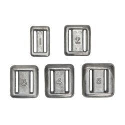 Lace-thru Uncoated Lead Weights