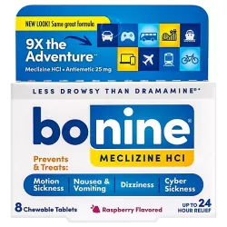 Bonine Motion Sickness Relief