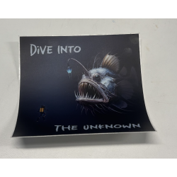 Dive Into The Unknown Sticker