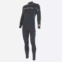7mm Men's Aqualung Black/Orange Wetsuit