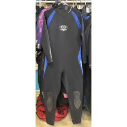 3/2mm Aqualung Black/Blue Wetsuit