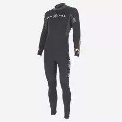 5.5mm Men's Aqualung Black/Orange Wetsuit