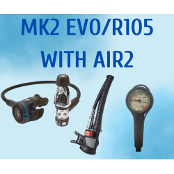** ScubaPro MK2 Evo/R105 Regulator with Air2 Basic Starter Package **
