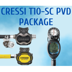 ** Cressi T10-SC Regulator Package **