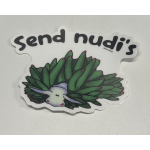 Leaf Sheep Slug Sticker