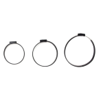 SS Cylinder Clamp with Sleeves