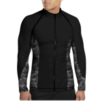 Men's/Unisex Zip Up Tiger Shark Rashguard