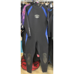 3/2mm Aqualung Black/Blue Wetsuit