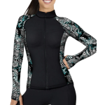 Women's Zip Rashguards BlueOcto ZR XS