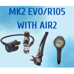 ** ScubaPro MK2 Evo/R105 Regulator with Air2 Basic Starter Package **