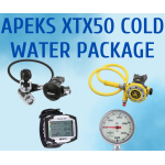 Apeks XTX50 Cold Water Regulator Starter Package