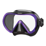 INO MASK - VIVID PURPLE/BLACK SILICONE