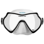 SeaDive - Eagleye FogCutter Mask, White Silicone/Black