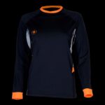 LF LONG SLEEVE BLK/GRY MD LF LONG SLEEVE BLK/GRY MD