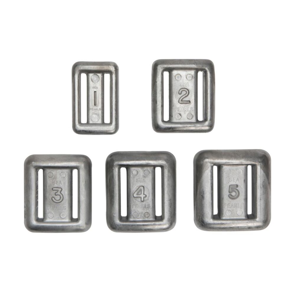 Lace-thru Uncoated Lead Weights Lace-thru Uncoated Lead Weights