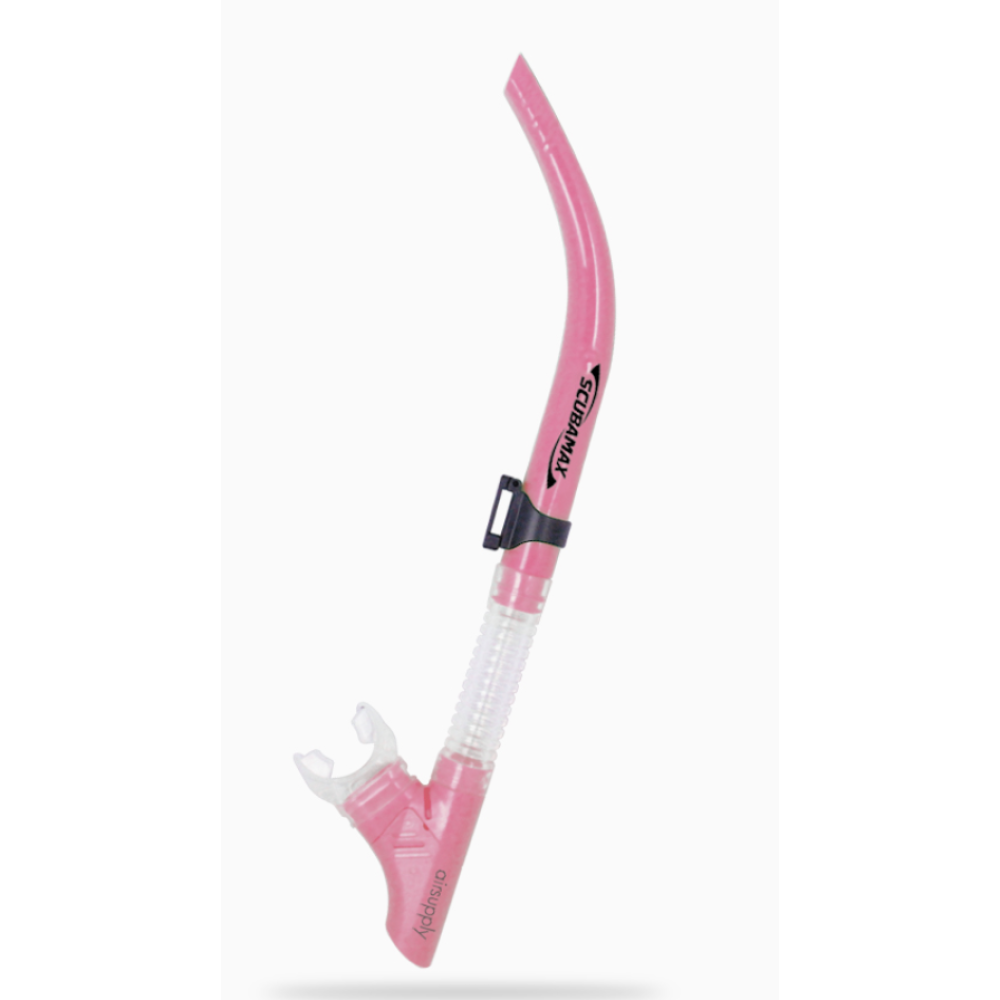 Air Supply Open Snorkel - Pink Air Supply Open Snorkel - Pink
