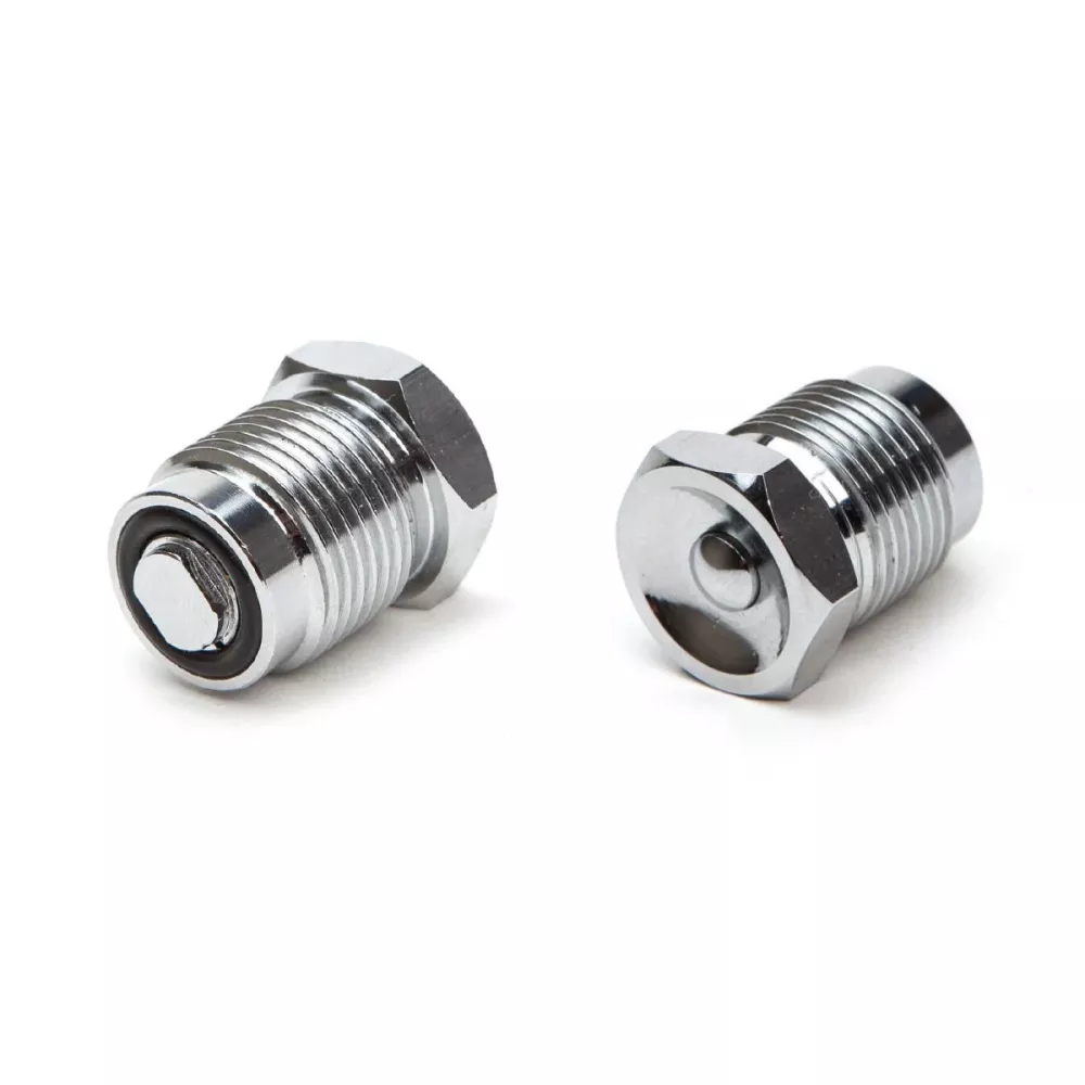 Brass DIN Plug with Pressure Release Brass DIN Plug with Pressure Release