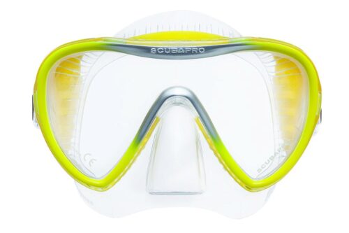 Synergy 2 - Clear/Yellow w/comfort strap- Clear Skirt