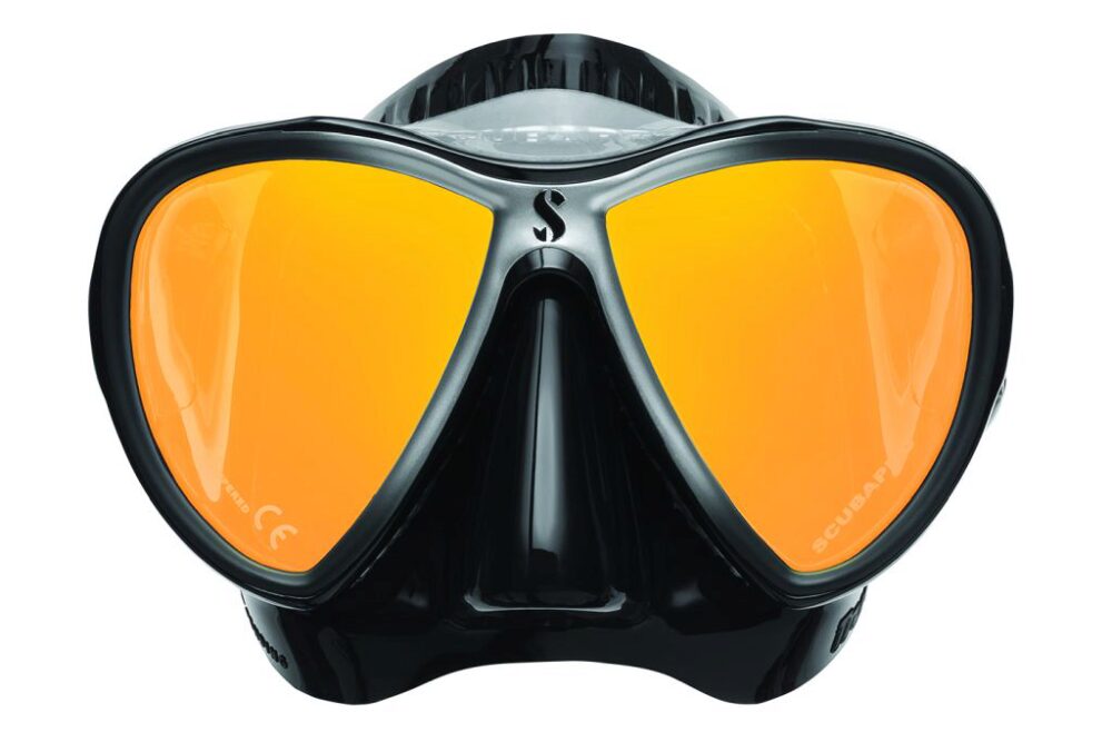 Synergy 2 Twin - Mirrored Lens - Black/Silver w/comfort strap- Bl