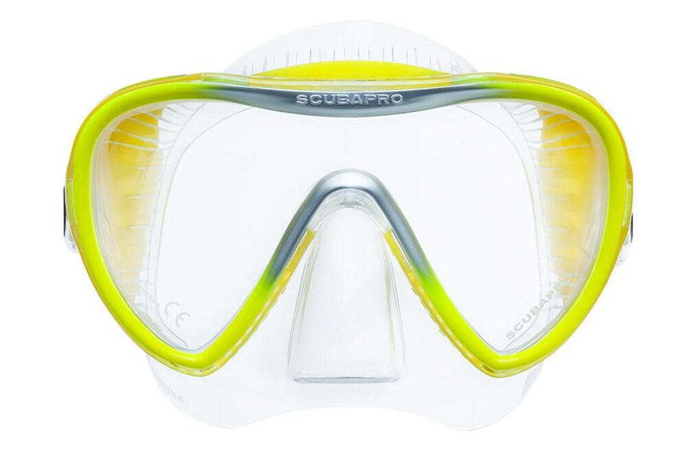 Synergy 2 - Clear/Yellow w/comfort strap- Clear Skirt