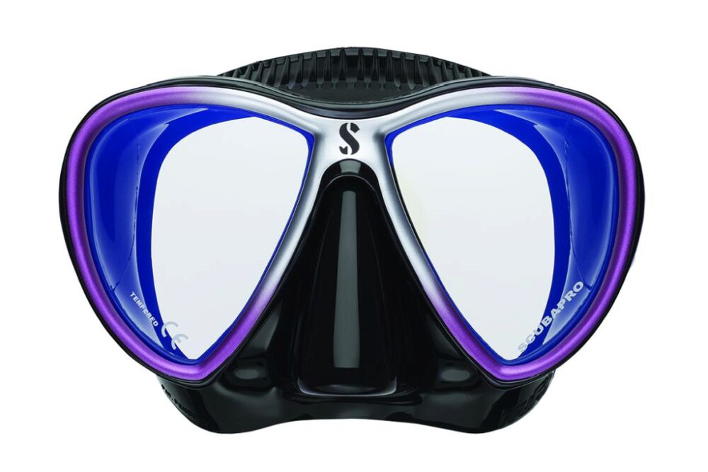 Synergy Twin w/Comfort Strap - Black/Purple/Silver-Black Skirt