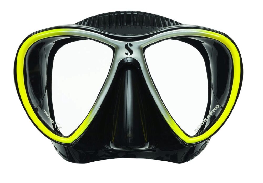 Synergy Twin w/Comfort Strap - Black/Yellow/Silver-Black Skirt