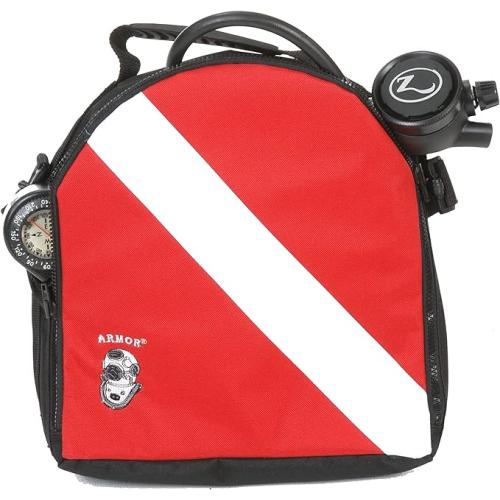 Dive Flag Regulator Bag - Size 13" x 12" x 4" 5mm closed cell foa