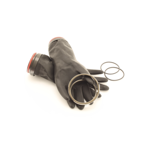 KUBI Dry Glove System c/w 70mm Ring & Large (8.5) Gloves