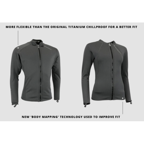 Titanium 2 Chillproof Long Sleeve Full Zip (Female)