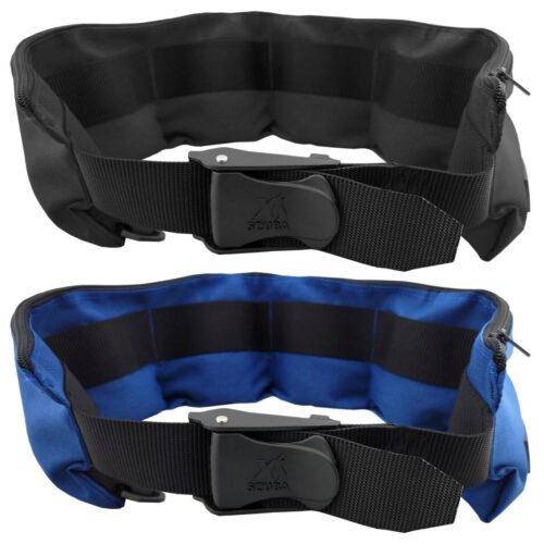 Weight Belt Zip 7 Pocket BLACK