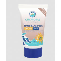 Eco Tinted Sunscreen for Face and Body Sport - SPF 20