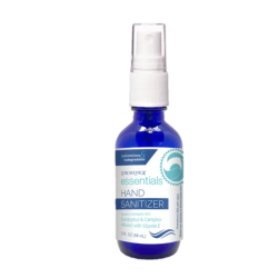 Hand Sanitizer Cobalt Glass Bottle