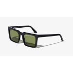 Parley TYPE02 SHINY BLACK FRAME / GREEN LENS, Sunglasses