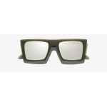 Parley TYPE03 TALL SHINY GREEN FRAME / MIRROR SILVER , Sunglasses